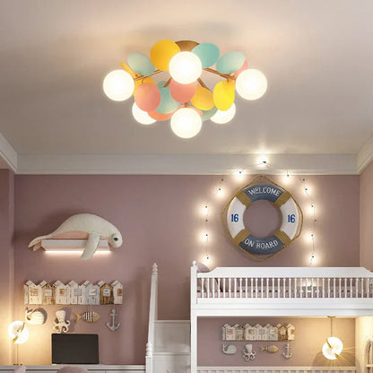 Decorbites™ Kinder-LED-Deckenleuchte: Eisenblech-Glas-Leuchter