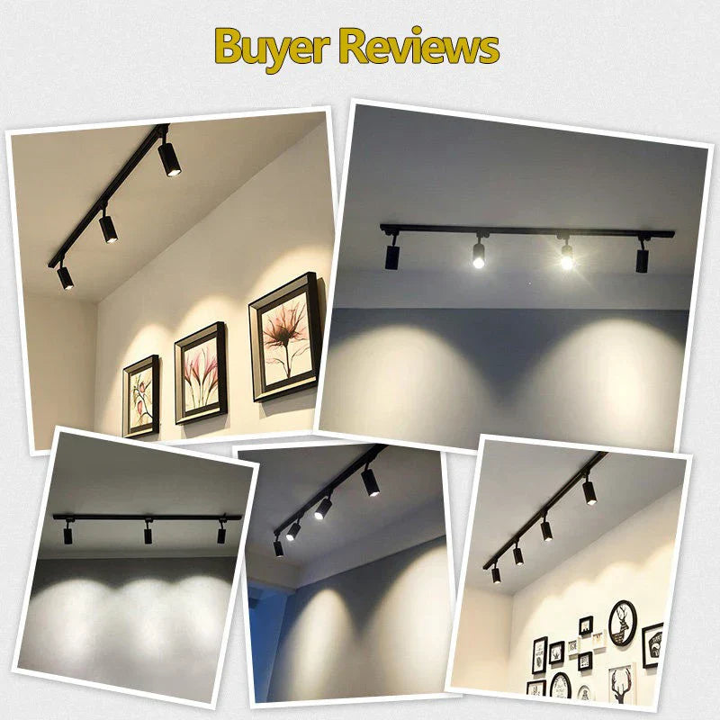 Decorbites™ COB-Hängeleuchter-Schienen-Decken-LED-Scheinwerfer für Wohnzimmer, Laden-Schienenbeleuchtung