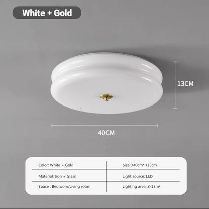 Decorbites™ Doppelt geschichtete Glas-LED-Deckenleuchten für Heimdekoration und Beleuchtungseinrichtungen