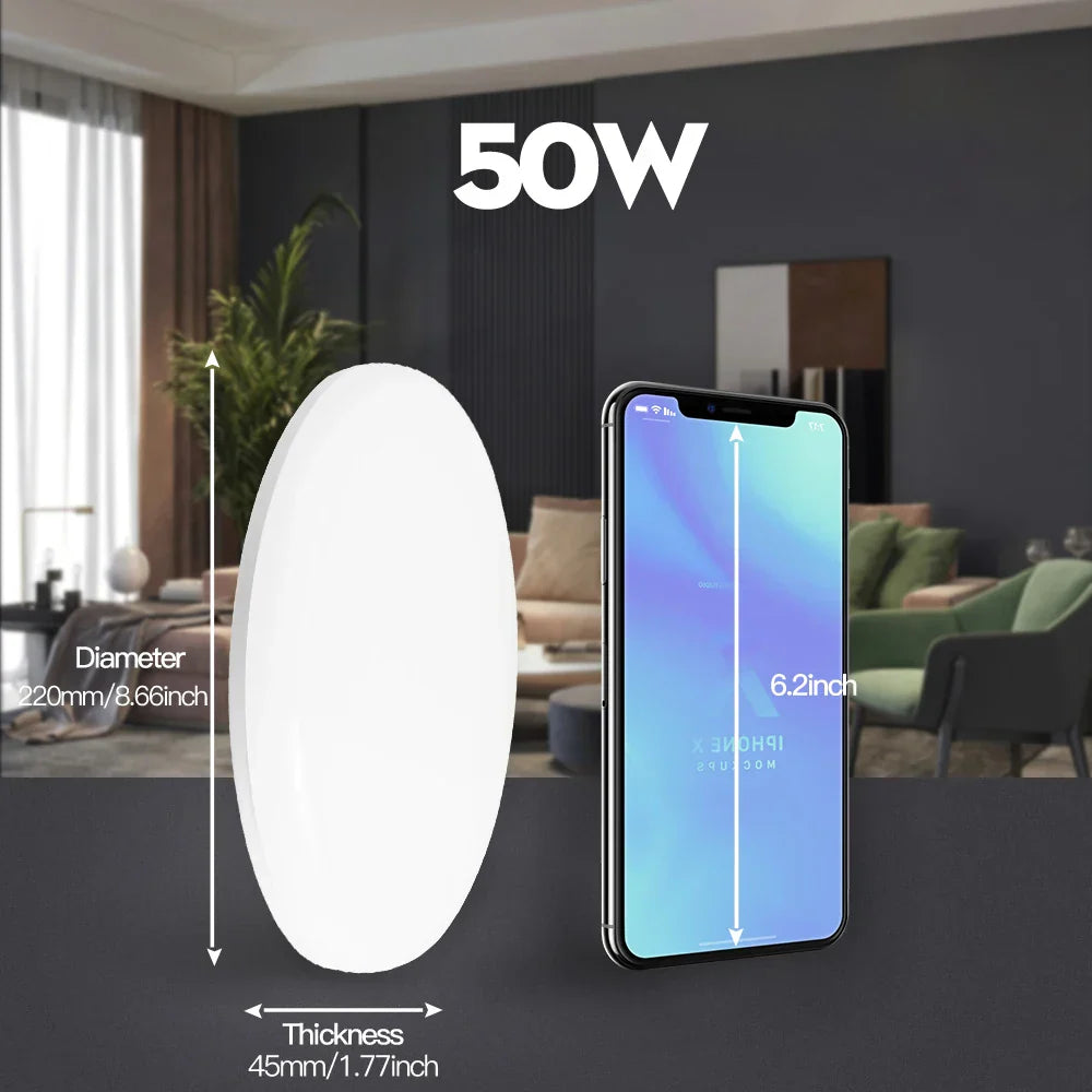 Decorbites™ LED-Deckenleuchter: Modernes 220V-Leuchten für das Wohnzimmer mit ultradünnem Design