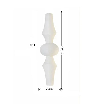 Decorbites™ Japanisches Wabi-Sabi-Pendant-Licht LED E27 Noguchi Akari Reispapier Deckenaufhänger