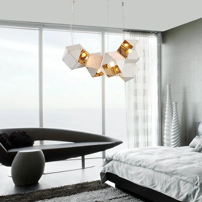 Decorbites™ Würfel-LED-Hängeleuchte: Art-Deco-Hängelampe für All-Match-Stil