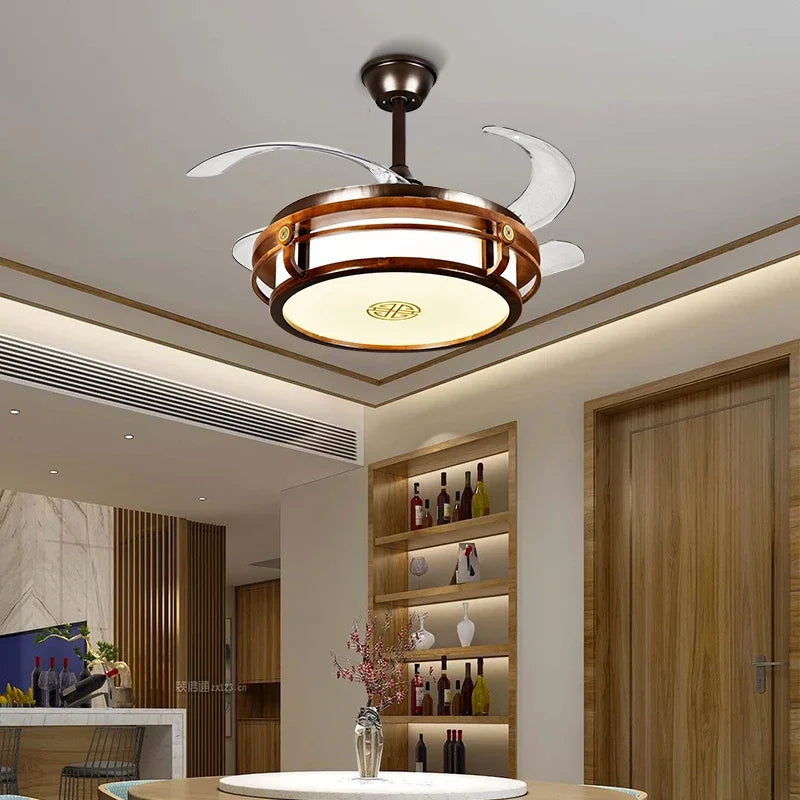 Decorbites™ LED-Ventilatorlichter mit Fernbedienung, modernes umweltfreundliches Design, nachhaltiger Metallkörper