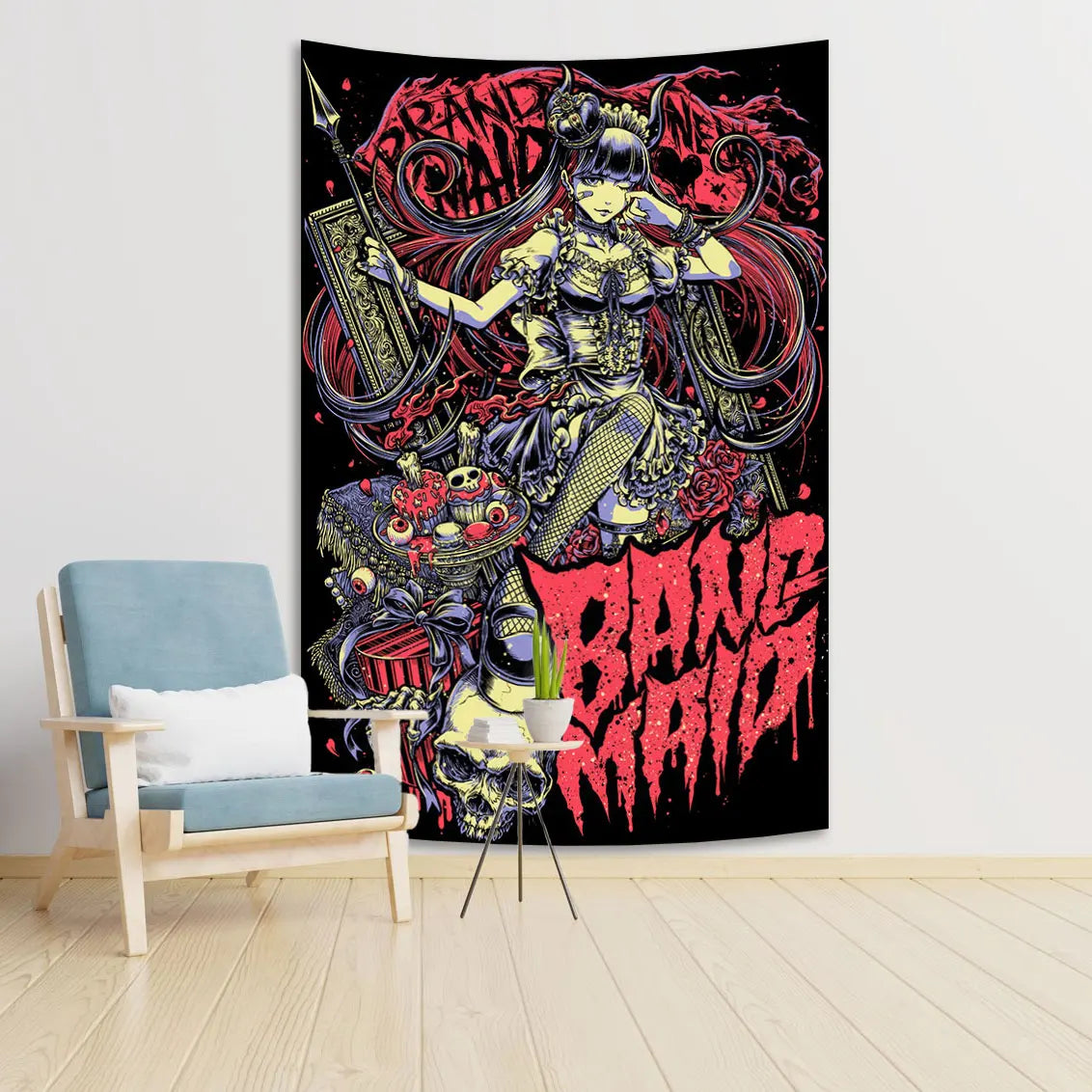 Decorbites™ Heavy-Metal-Rock-Musik-Poster-Wand-Teppich-Kunst-Heimdekoration