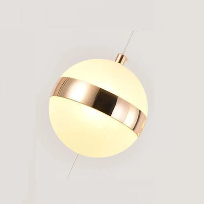 Decorbites™ Gold-Acrylic-Kronleuchter – Moderne LED-Beleuchtung für Treppenhäuser