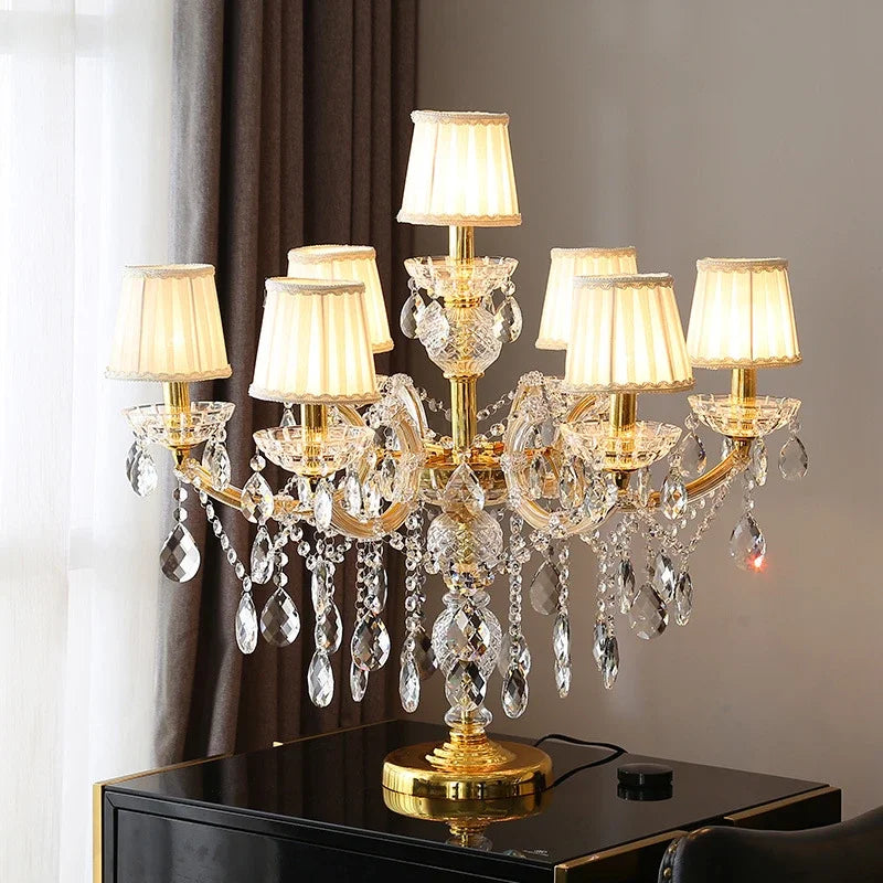 Decorbites™ Kristalltischleuchte: Moderne Luxus-Nordische Innenbeleuchtung für Wohnzimmer und Schlafzimmer
