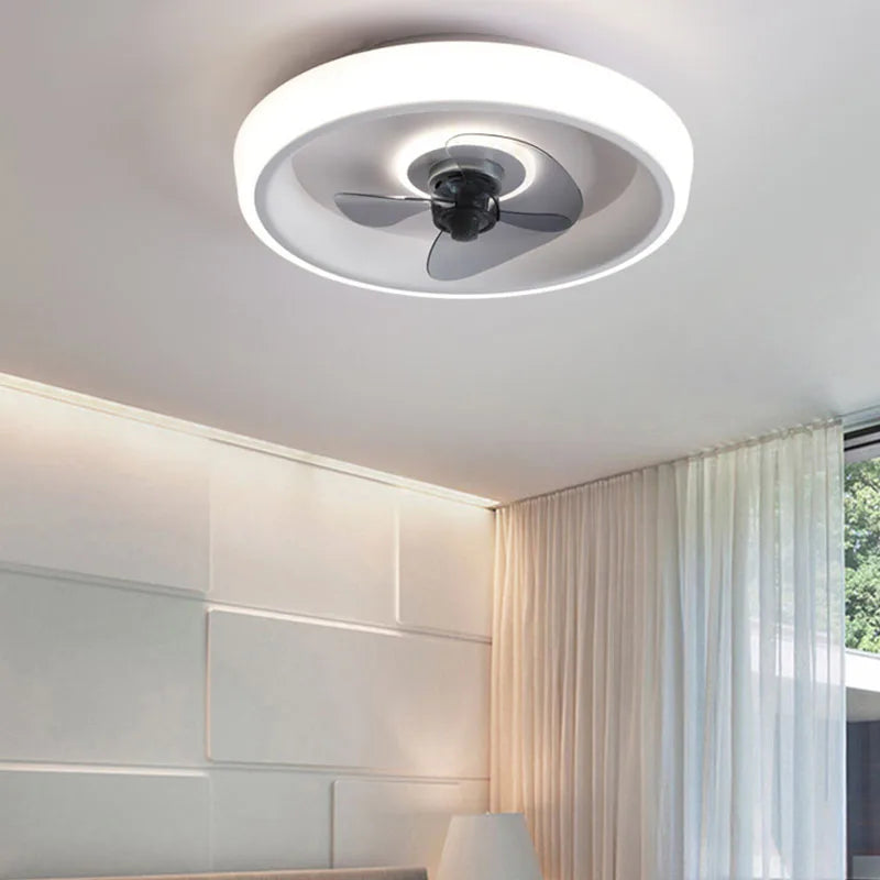 Decorbites™ 50 cm Deckenventilator mit unsichtbaren Flügeln, geräuschloser Betrieb für Schlafzimmer, Wohnzimmer