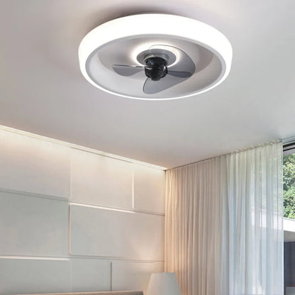 Decorbites™ 50 cm Deckenventilator mit unsichtbaren Flügeln, geräuschloser Betrieb für Schlafzimmer, Wohnzimmer