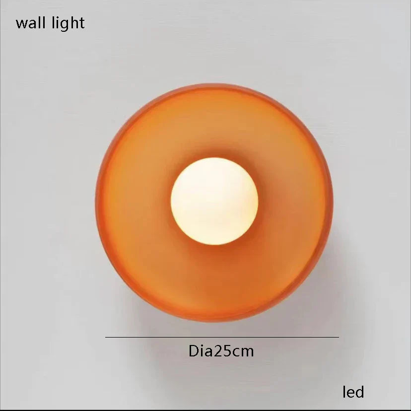 Decorbites™ Glas-Tischleuchte – Nordischer Stil Nachttischleuchte, einstellbare Helligkeit, minimalistisches Design