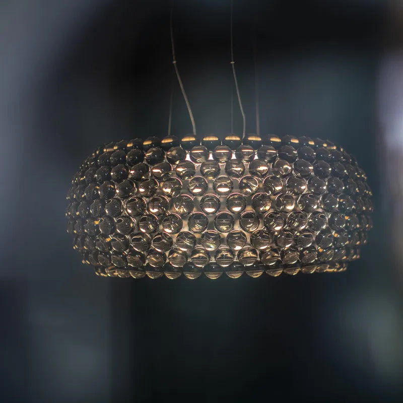Decorbites™ Acryl RS7 Lampenanhänger Caboche Dia35/50/65CM Klar Gold Lampe