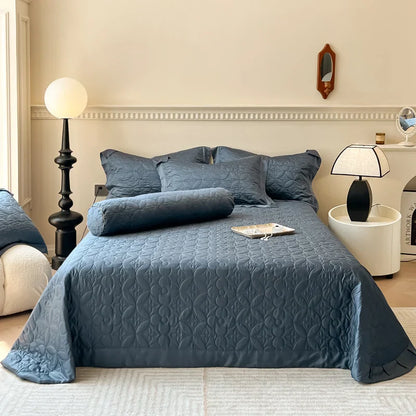 DecorBites™ Eucalyptus Fiber Bedspread for a Cooling, Silky Bed Experience
