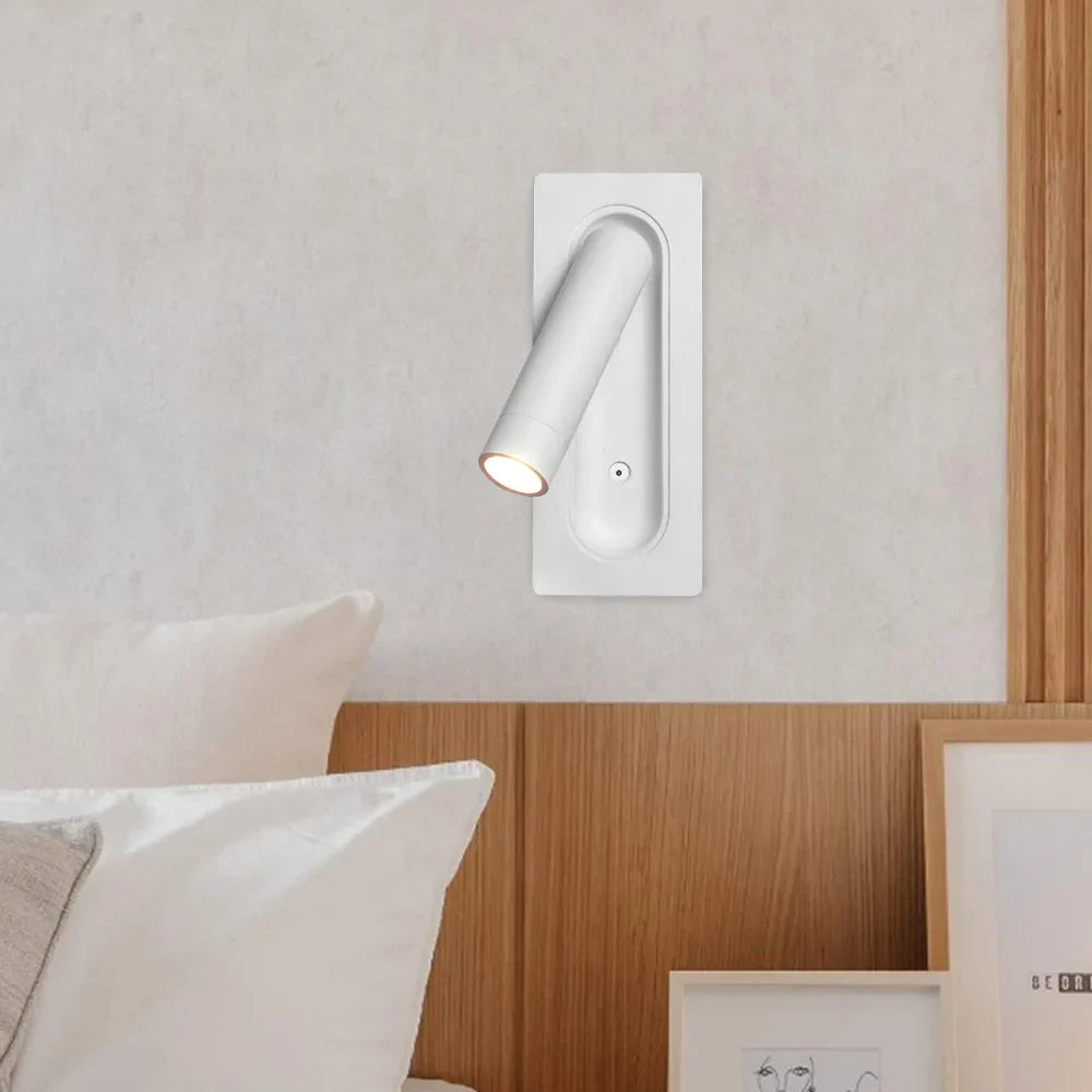 DecorBites™ LED Bedside Wall Lamp for Modern Hotels and Guest Rooms