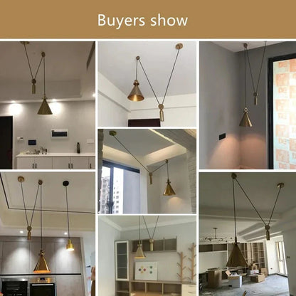 Decorbites™ Glasleuchter: Nordisch-minimalistischer verstellbarer LED-Dekorations-Hängeleuchter