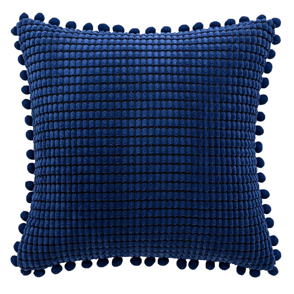Decorbites™ Hahnentritt-Muster Kissenbezug 30x50 cm Schwarz und Weiß Bogen-Taille Kissenhülle