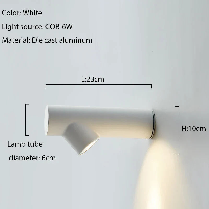 Decorbites™ LED Wandlampe: Aluminium Kreative Innen- und Außenleuchte für Wohnzimmer Badezimmer