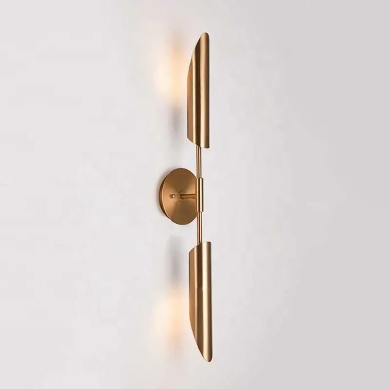 DecorBites™ Golden Luxury Wall Light for Elegant American Style Interior