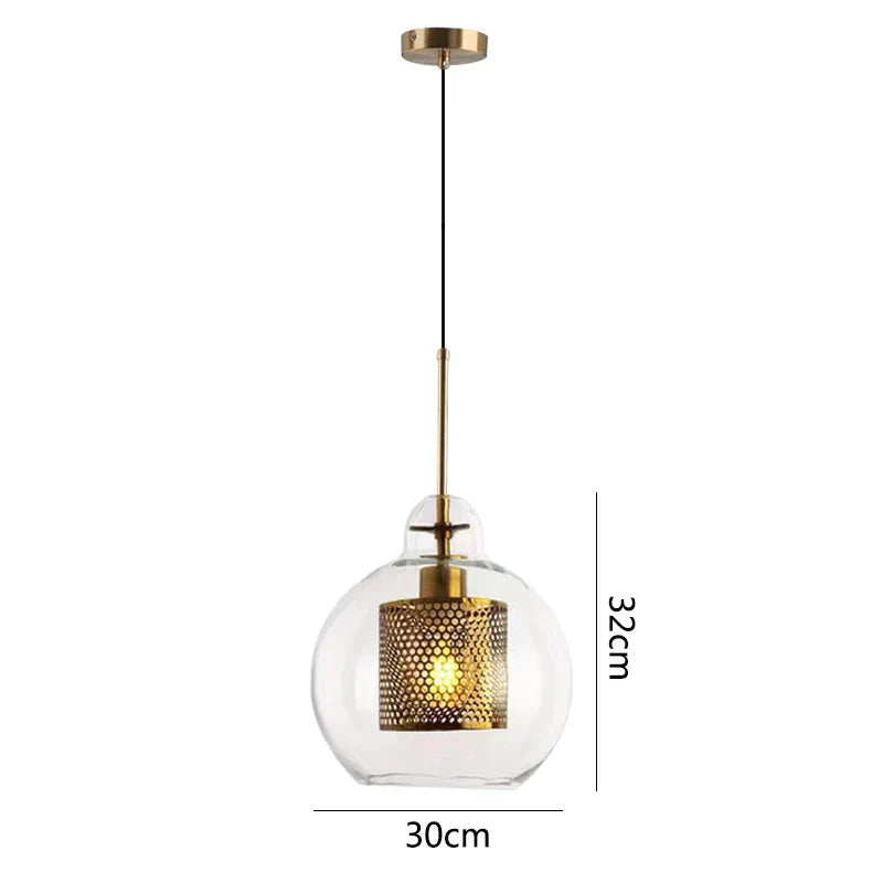 Decorbites™ Glas-Hängeleuchten: Nordischer Stil für Esszimmer, Küche und Schlafzimmer Beleuchtung