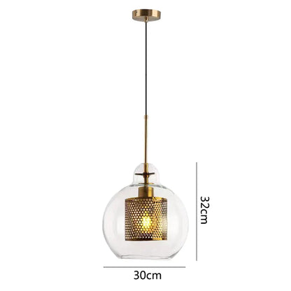 Decorbites™ Glas-Hängeleuchten: Nordischer Stil für Esszimmer, Küche und Schlafzimmer Beleuchtung