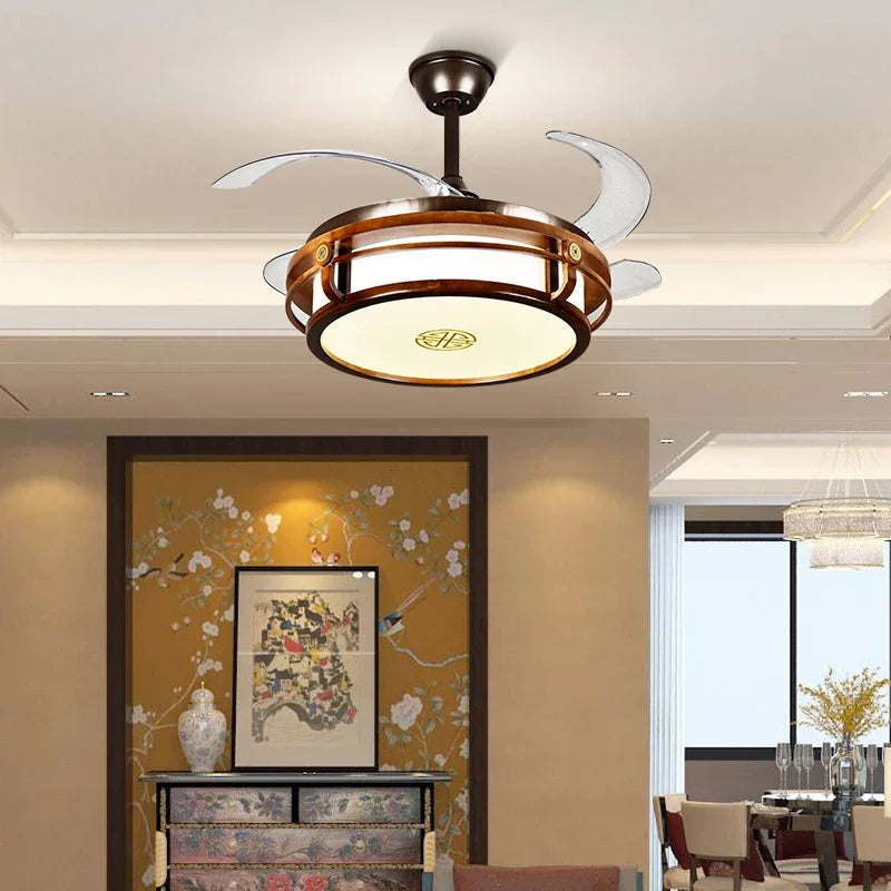 Decorbites™ LED-Ventilatorlichter mit Fernbedienung, modernes umweltfreundliches Design, nachhaltiger Metallkörper