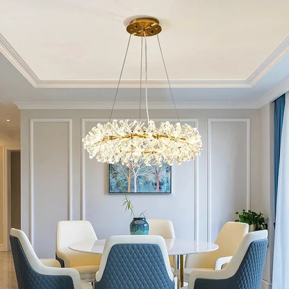 Decorbites™ Kristall-LED-Kronleuchter für die Wohnraumausstattung – Moderne Hängeleuchte