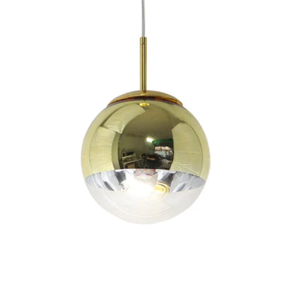 Decorbites™ Glasball-LED-Kronleuchter: Luxuriöses modernes Ein-Kopf-Design für Wohn- und Geschäftsraum