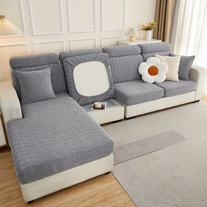 Decorbites™ Jacquard-Sofasitzbezug Möbel-Schutz Überzug dehnbar waschbar Schoner