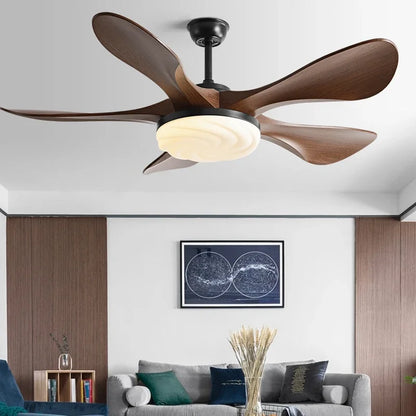 Decorbites™ 58-Zoll schwarzer Deckenventilator für Ess- und Wohnzimmer mit starkem Wind.