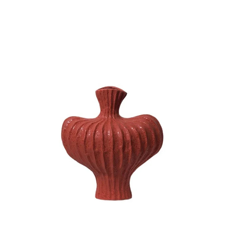 Decorbites™ Fringe Heterophore Vase - Handgefertigte Porzellan-Floralarrangement-Dekoration