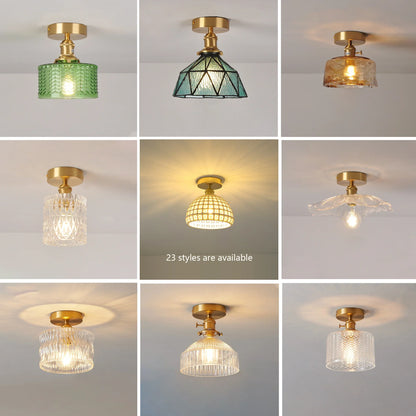 Decorbites™ Glas-Schirm-Hängeleuchte für Küchen-Gang-Schlafzimmer LED-Leuchten-Armaturen