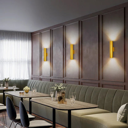DecorBites™ LED Aluminum Wall Lamp for Indoor Lighting Decor in Living Room, Bedroom, Dining & Bedside.