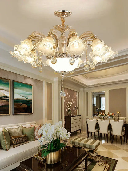 Decorbites™ Kristall-Deckenleuchter für modernes Luxus-Wohnzimmer & Hotelfoyer