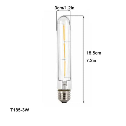 Decorbites™ LED-Filament-Tubus-Edison-Glühbirne 6000K T10 T185 T225 T30 T300 4W 6W 8W