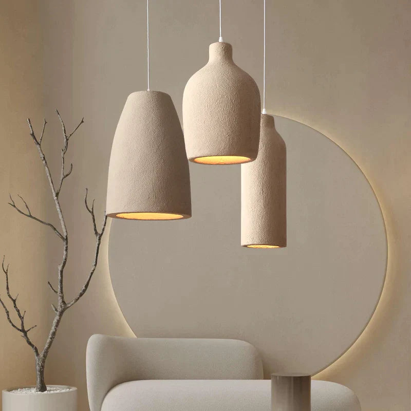 Decorbites™ LED-Kronleuchter: Minimalistisches Beton-Hängeleuchte für Schlafzimmer und Wohnzimmer