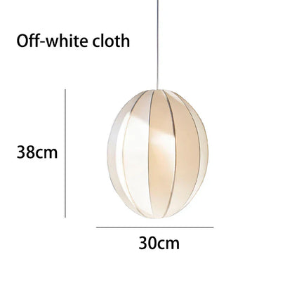 Decorbites™ Dänische Pendelleuchte Minimalistische Laterne UFO-Lampenschirm Rustikaler Stofflampenschirm
