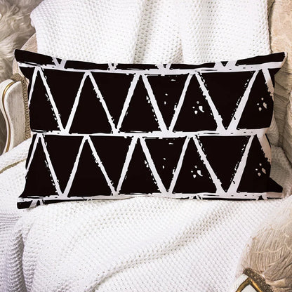 Decorbites™ Geometrisches Wellenlinien-Taljen-Kissenbezug-Set