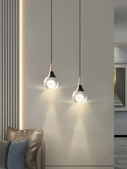 Decorbites™ Kristall-LED-Kugel-Hängeleuchter für Esszimmer, Schlafzimmer, Küche und Restaurant-Dekoration
