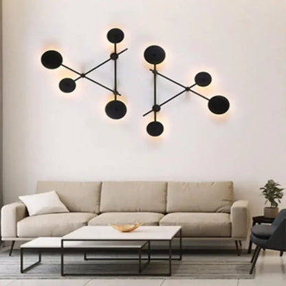 Decorbites™ Kreative Linie RGB LED Wandlampe für Wohnzimmer, Schlafzimmer, nordische Minimalismus