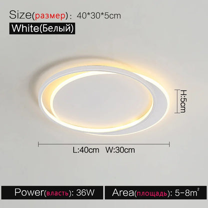 Decorbites™ LED-Deckenleuchte-Set – Modern minimalistisches nordisches Schlafzimmer-Wohnzimmer-Beleuchtung