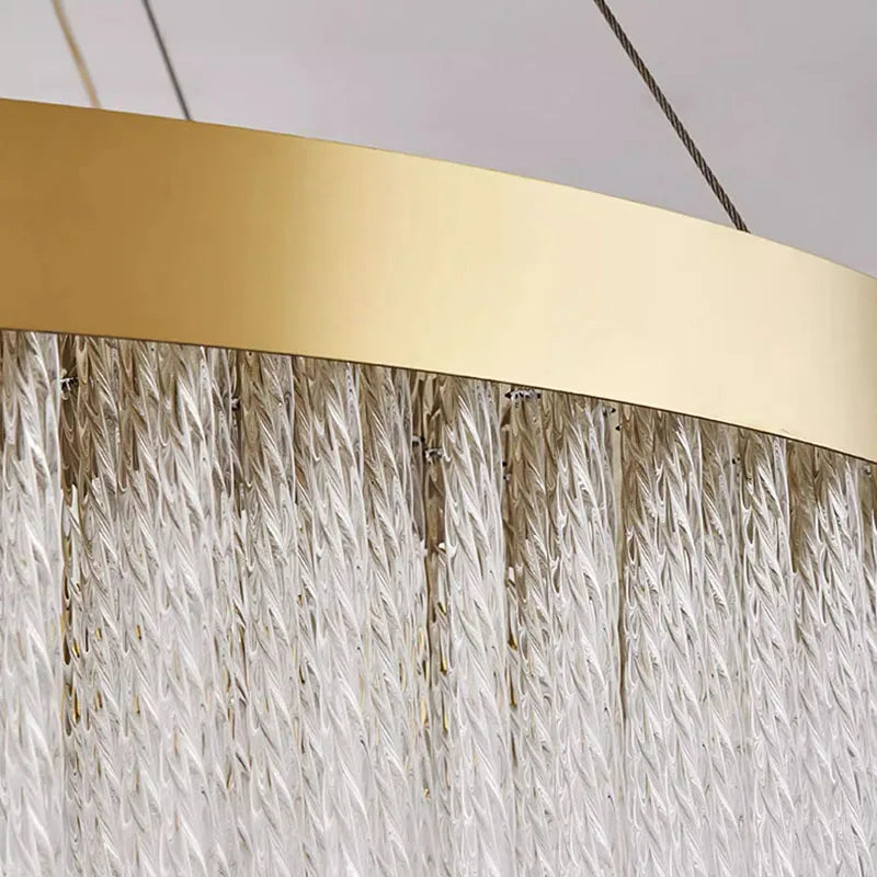 Bronze Industrial LED Chandelier