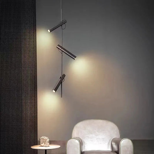 Decorbites™ Schwarze verstellbare LED-Spotleuchte für Schlafzimmer Wohnzimmer Sofa-Dekoration