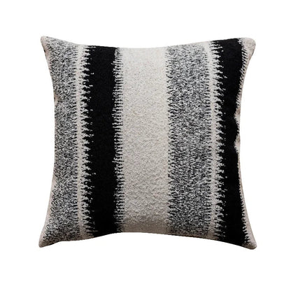 DecorBites™ Geometric Chenille Pillow Cover: Stylish Nordic Jacquard Cushion for Sofa