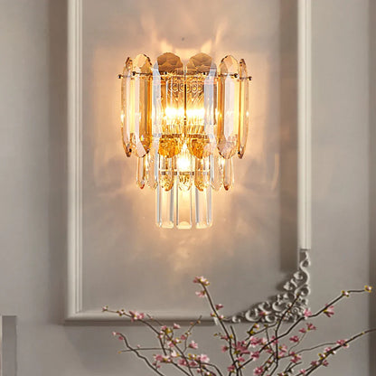 Decorbites™ Crystal-LED-Wandlampe: Minimalistisches Luxuslicht für das Wohnzimmer-TV-Hintergrund