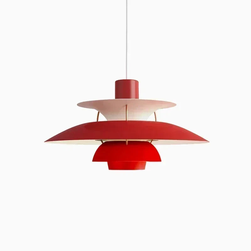 Decorbites™ Bunte LED-Hängeleuchte mit Schirm für Wohnzimmer und Küche
