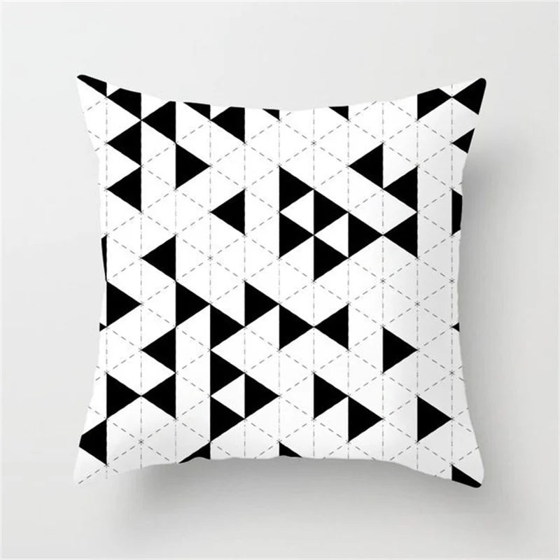 Black White Stripe Pillowcases