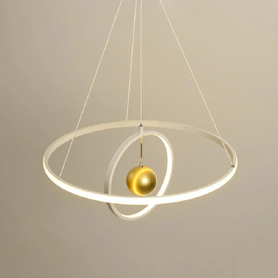 Decorbites™ Rundes Eisenkugel-Hängeleuchter LED-Beleuchtungseinrichtung