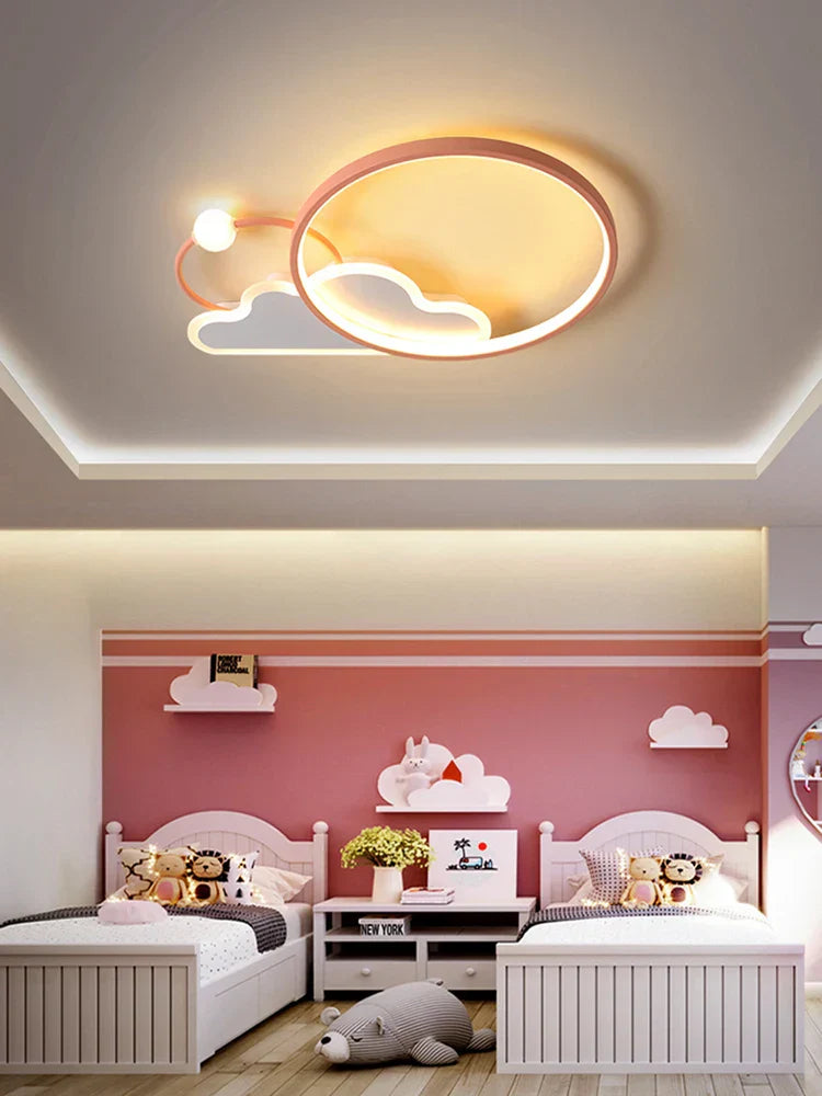 Decorbites™ Kinder-LED-Deckenleuchte: Moderner Kinderzimmer-Kronleuchter für das Schlafzimmer, smarte Cartoon-Lampe
