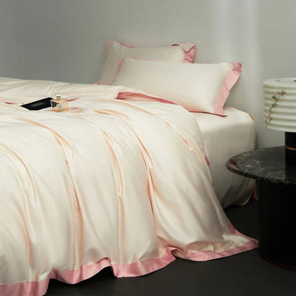 Decorbites™-Ägyptische Baumwolle Hotel-Stil Bettwäsche-Set 1000TC Queen King Daunenbettdecke Bezug Laken Kissenbezüge