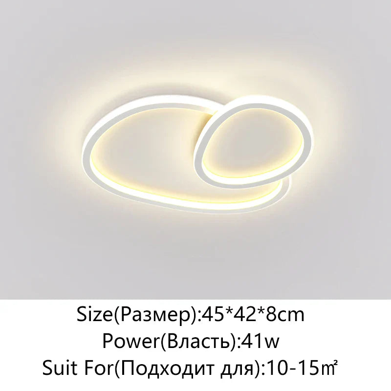 Decorbites™ Pflasterstein-LED-Deckenleuchten Wohnzimmer-Kronleuchter für moderne Heimdekoration