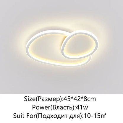 Decorbites™ Pflasterstein-LED-Deckenleuchten Wohnzimmer-Kronleuchter für moderne Heimdekoration