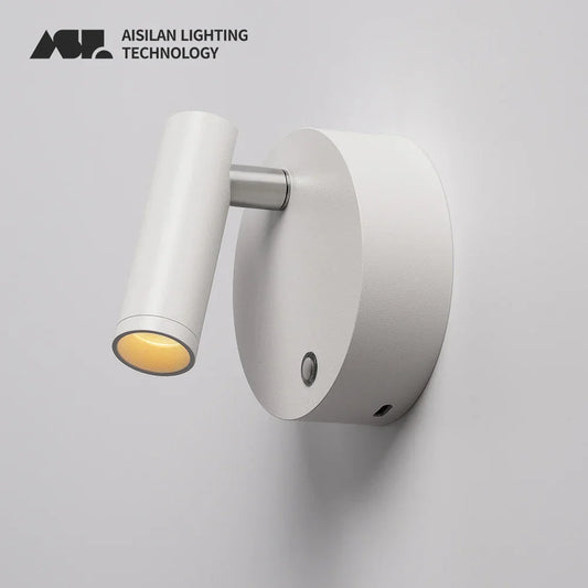 DecorBites™ Dimmable Wireless Wall Mounted Spotlight 3W USB Recharge LED Night Light